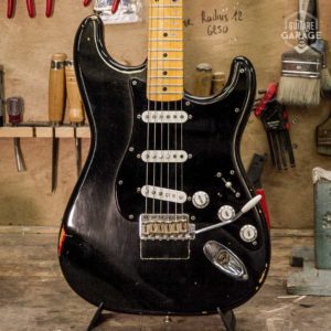 Black Strat Tribute David Gilmour Guitare Garage