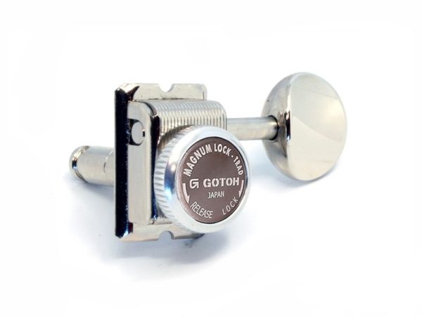 Mécaniques à blocage 6x1 Gotoh SD91-MGT finition nickel