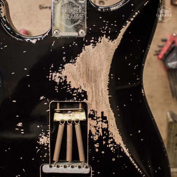 Stratocaster Black Heavy Relic Lollar Special 64